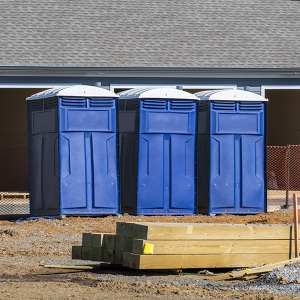 how far in advance should i book my portable toilet rental in Woodville CA